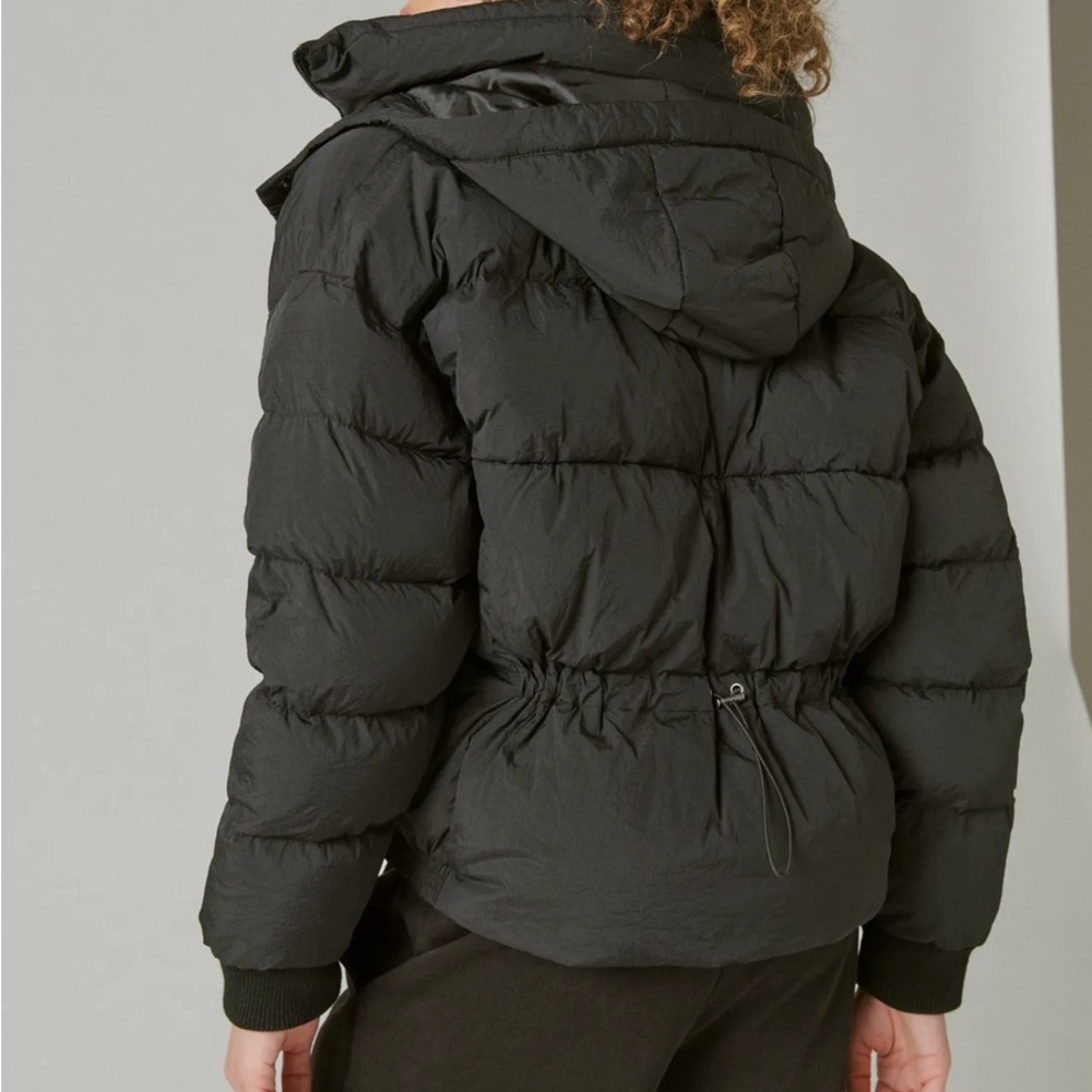 Lucky brand navy puffer jacket size XL